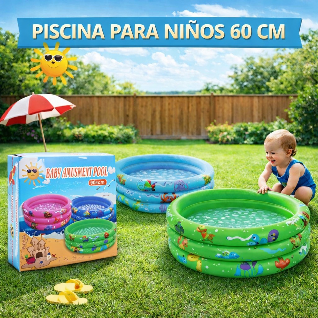 Piscina para niños de 60 cm
